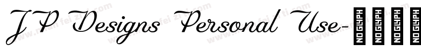 JP Designs Personal Use字体转换